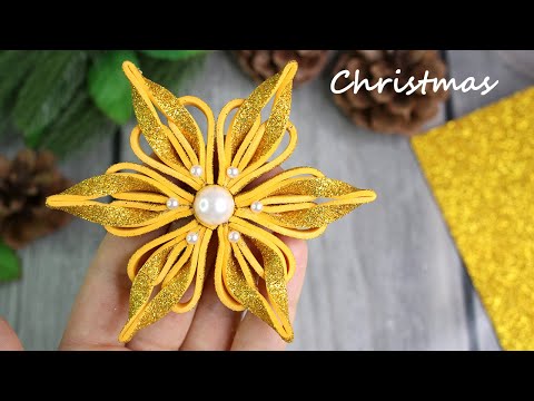 💡Super Christmas Snowflake 💡 New Year 's Idea 2025 🎄🎅🎁 Snowflake for the New Year