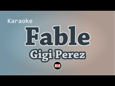 Gigi Perez - Fable (Karaoke with Lyrics)