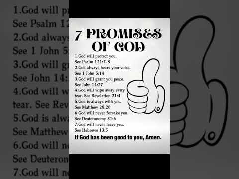 7 Promises Of God ||❤🙏#jesus #jesuschrist #jesuslovesyou #jesusblessyou #godmessage #foryou today