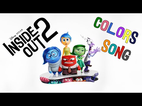 Inside Out 2 Colors Song Animated Music Video |  Rhymes for Kids | Super Simple Songs | SH Kids