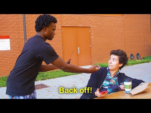 Touching Strangers Faces Prank!