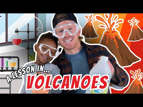 The Floor is Lava! Volcano Science Adventure! | Kids Learning