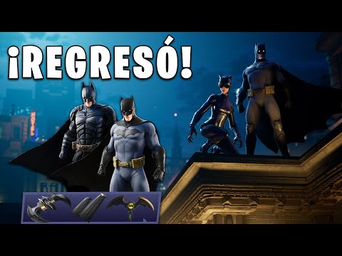 ¿VALE LA PENA el Paquete de BATMAN CAPED CRUSADER en Fortnite? 🦇 ¡REVIEW COMPLETA!