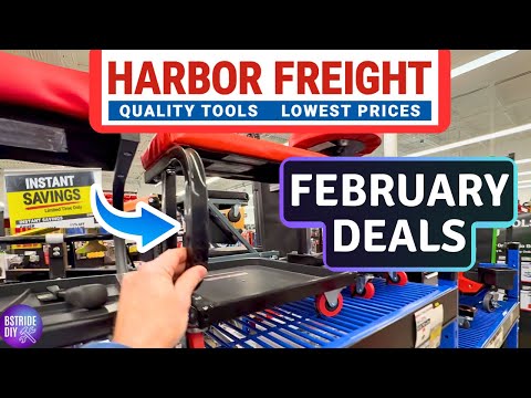 Harbor Freight Tool Deals What to Buy, February & March!