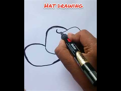 COWBOY HAT DRAWING | #cowboys #drawing #art #howtodraw