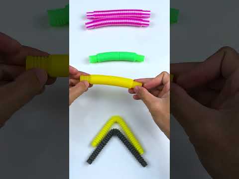 Compilation Of Best Pop Tubes Sounds With New Colors #poptube #asmr #satisfying #compilation