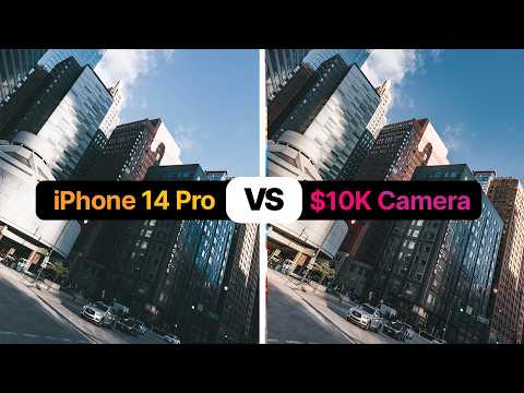 iPhone 14 Pro VS $10,000 CAMERA! | YOU WILL BE SHOCKED!