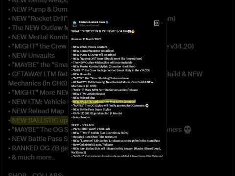 There is a new map coming to Fortnite Ballistic!? (Leakers lied)