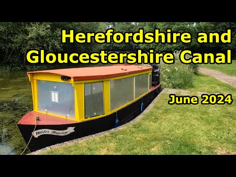 Herefordshire and Gloucestershire Canal, June 2024