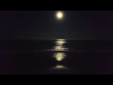 🌕 Super Moon Serenity: 1 Hour  of Lunar Magic & Soothing Wave Sounds 🌊