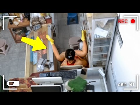 40 WEIRDEST THINGS EVER CAUGHT ON SECURITY CAMERAS & CCTV!