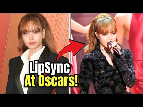 BLACKPINK’s Lisa Hit With Lip-Sync Accusations At 2025 Oscars!