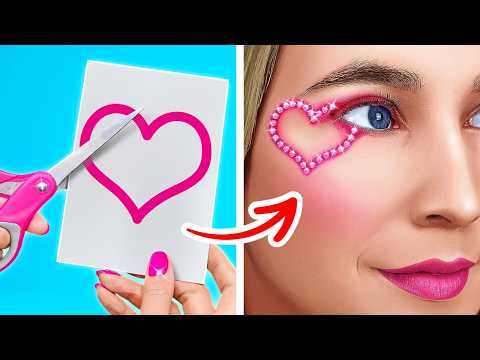 Poor vs Giga Rich Make-up Hacks! Easy Fashion & Beauty Tricks by 123 GO!