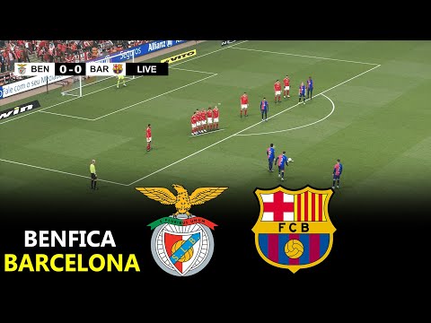 Benfica vs Barcelona | Champions League 2024/25 | eFootball pes 21 gameplay