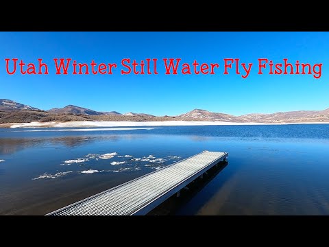 Utah Winter Still Water Fly Fishing