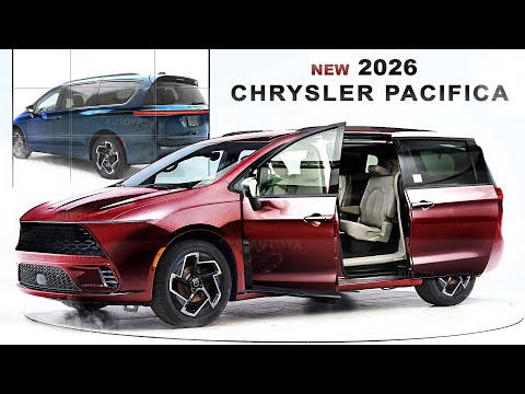 2026 Chrysler Pacifica - INTERIOR & Color Options Preview