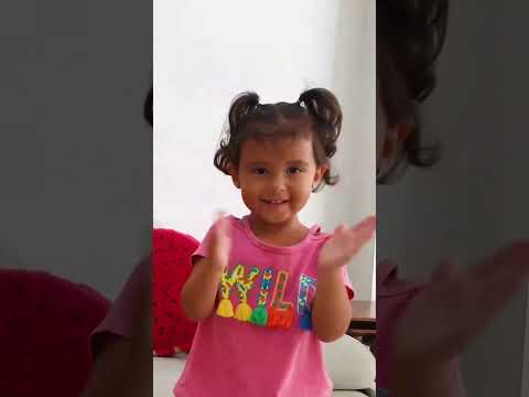 Put your hands in the air song - Ceylin-H & Ceren-H  Sing and Dance & Kids Songs Kinderlieder 1min