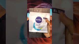 Nivea sample products🥰 #nivea #shorts #youtube #viral #youtubeshorts #views #trending  #skincare