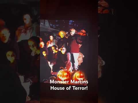 MONSTER MARTINS HOUSE OF TERROR!! #halloween2023 #shorts