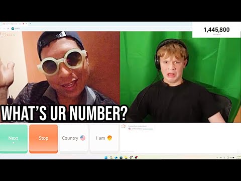 Trolling People On Omegle And Speed Running A Fortnite Win