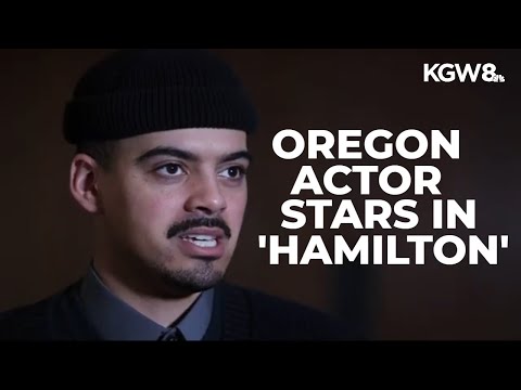 Oregon actor performs in award-winning musical 'Hamilton' at Keller Auditorium