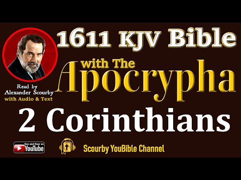 61 ~ New | 2 CORINTHIANS KJV  | Audio and Text | by Alexander Scourby | God is Love and Truth.