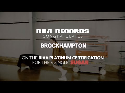 RCA Congratulates BROCKHAMPTON | SUGAR Is Certified Platinum