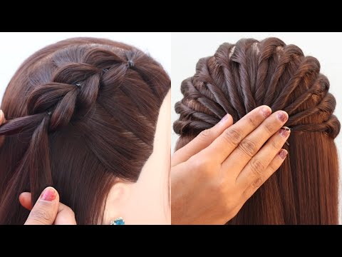 Most Easy & Graceful Hairstyle - New and Easy Hairstyle For Girls | Simple Hairstyle