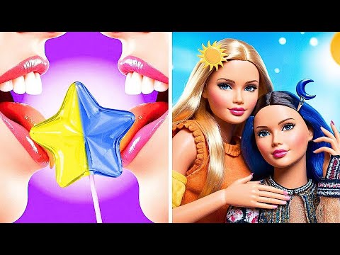 Day Girl Sun VS Night Girl Moon Makeover! We SWITCHED Styles for 24 Hours