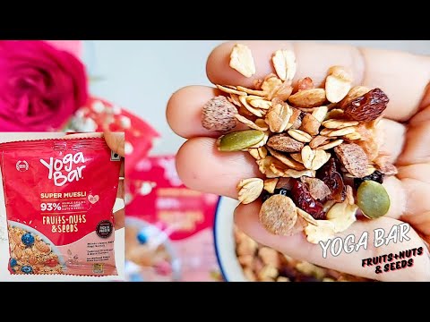 Yoga Bar Super Muesli Fruits Nut & Seed Review | Healthy Breakfast or Just Hype? | Taste Test & Demo