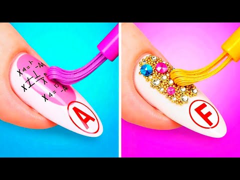 FANTASTIC SCHOOL HACKS | Useful Tips and Tricks for Smart Students by 123 GO! Series