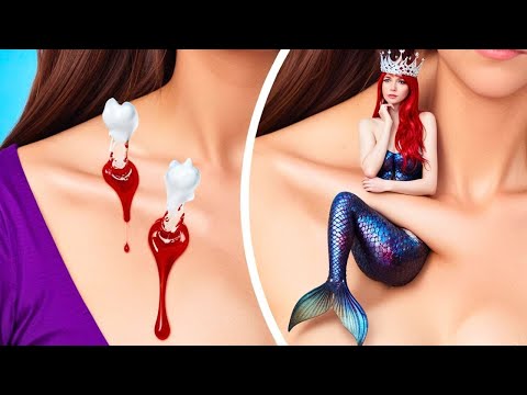 Mermaid Got Lost And Became Vampire! 🧜‍♀️➡️🧛‍♀️ HOW TO BECOME A VAMPIRE!