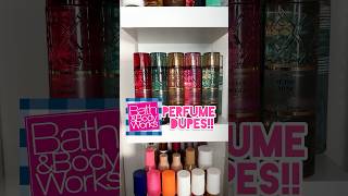 Bath & Body Works Perfume Dupes ✨💖 #bathandbodyworks #perfumedupes