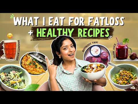 What I Eat In A Day for *FATLOSS* 🥗💪 Easy Recipes // Alfiya Karim Khan