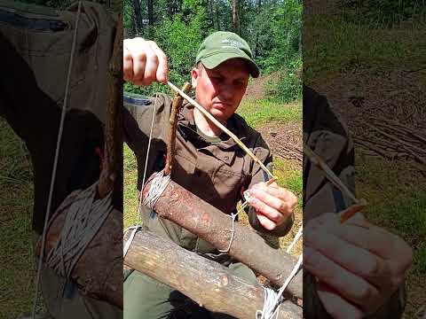 THE TRAP IS SUPER EFFECTIVE, FOR SURVIVAL  #survival #trap #bushcraft #nature