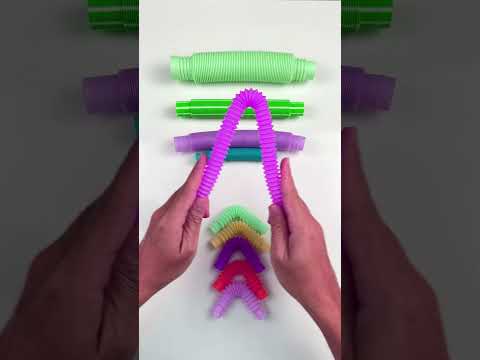 Pop Tubes Compilation Of Creation Toy ASMR DIY #satisfying #compilation #poptube #relaxing #asmr