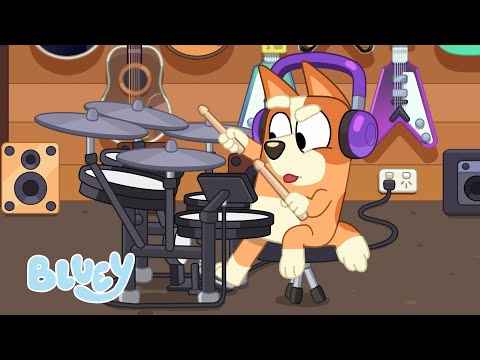 Drums 🥁🎧 | FULL BLUEY MINISODE | Bluey