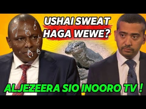 KENYANS are MAKING VIRAL CLIPS on HOW KIMANOGO was SWEATING&STAMMERING on ALJEZEERA LIKE A BURUKENGE