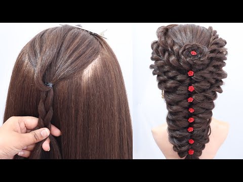 Amazing Ponytail Hairstyle For Party Girls| Easy & Simple Hairstyle Wedding & Functions