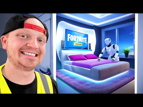 I Built My Futuristic Bedroom