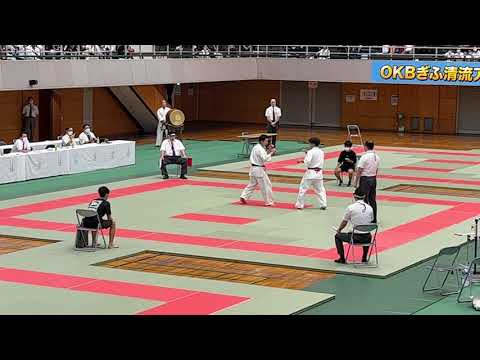 【極真会館・第４回全中部空手道選手権大会】一般男子上級・三位決定戦（川村龍馬 × 西尾大輝）