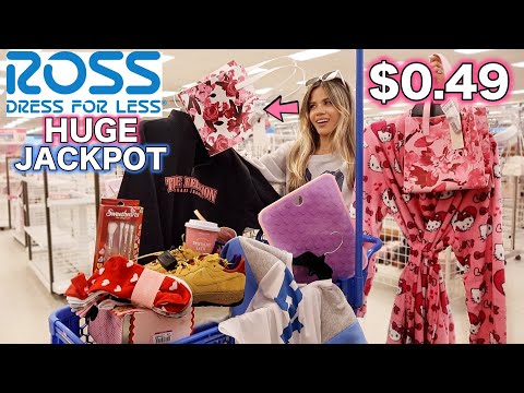 ROSS $0.49 SALE SHOPPING SPREE! WE BOUGHT ALL THE PINK TAGS!