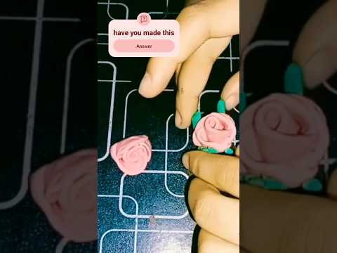 Easy clay craft #flower # detailed video # like # share # subscribe