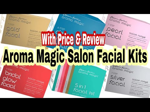 Best Aroma Magic skincare Professional Salon Facial Kits for a Glowing Face (Facial at home!)