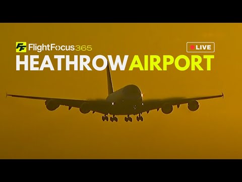 Heathrow Airport Live LHR - Sunday 16th March 2025