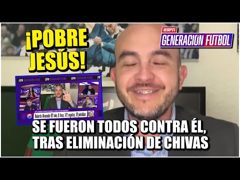 Jesús Bernal FUE ACORRALADO tras la ELIMINACIÓN de Chivas a manos del America | Generación F