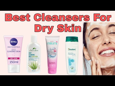 Find the Best Gentle Cleansers for Dry skin type (Best skincare for dry skin type!)