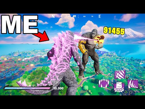 FORTNITE'S *NEW* MYTHIC GODZILLA BOSS UPDATE!