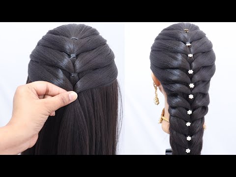 New perfect ponytail hairstyle for girls | Amazing hairstyle for party |hairstyle for wedding