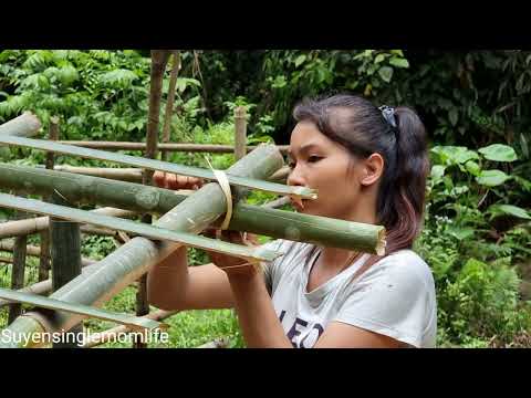 Single mom: Use bamboo to make a duck coop and go shoveling shrimp to encounter bad guys attacking